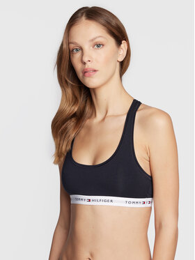 Tommy Hilfiger Tommy Hilfiger Сутиен-топ UW0UW03820 Тъмносин