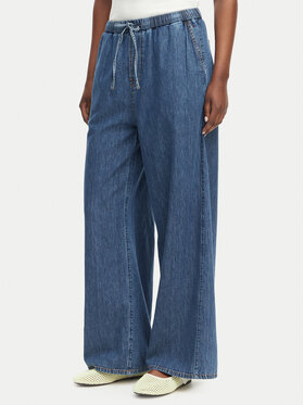 Tommy Jeans Tommy Jeans Traperice DW0DW23008 Plava Wide Leg