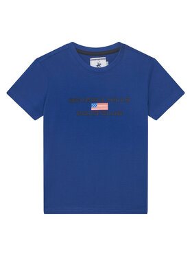 Beverly Hills Polo Club Beverly Hills Polo Club Тишърт P-SS26B-TS0132 Син Regular Fit