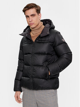 Colmar Colmar Пухено яке Waxed 1271 3XW Черен Regular Fit