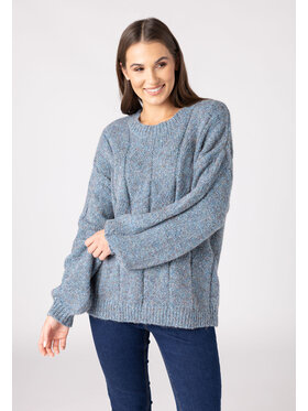 QUIOSQUE QUIOSQUE Sweter QUIOSQUE 6VL002834 Niebieski Regular Fit