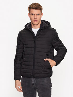 Calvin Klein Calvin Klein Μπουφάν μεταβατικό K10K111464 Μαύρο Regular Fit