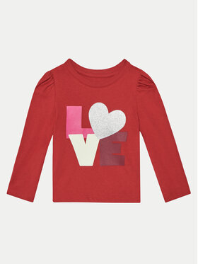 Gap Gap Bluză 525362-08 Roșu Regular Fit