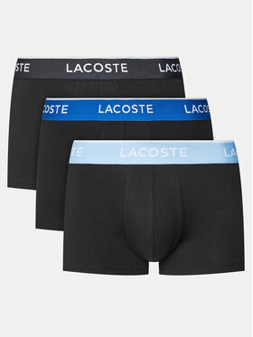 Lacoste Lacoste Set od 3 para bokserica 5H1297 Crna