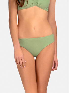 Miss Lou Miss Lou Dół od bikini D-OE1-Z Zielony