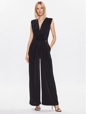 Rinascimento Rinascimento Salopetă CFC0112937003 Negru Regular Fit