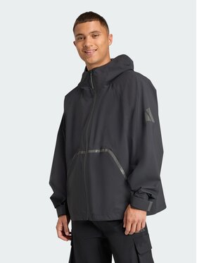 adidas adidas Kurtka przeciwdeszczowa 154711 Czarny Loose Fit