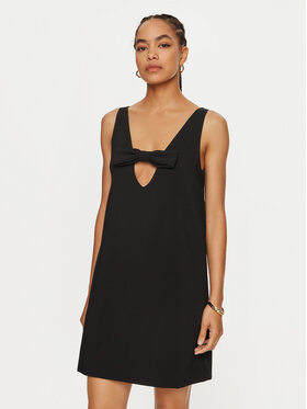ViCOLO ViCOLO Koktélruha TS0075 Fekete Regular Fit