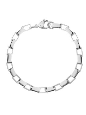 Manoki manoki Bransoletka BA1089 Srebrny