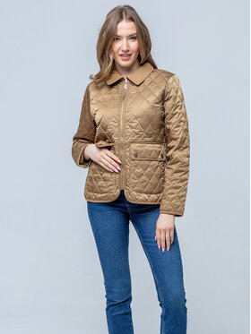 Perso Perso Prechodná bunda BLE268015F Béžová Regular Fit