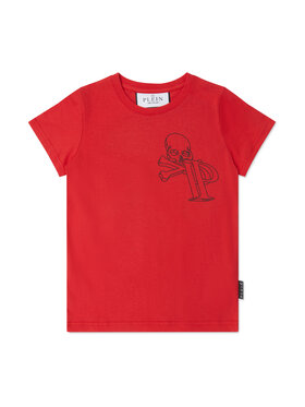 PHILIPP PLEIN PHILIPP PLEIN T-shirt 27609 Rosso Regular Fit