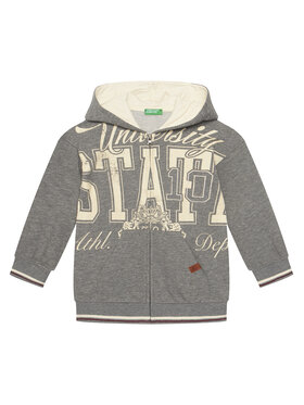 United Colors Of Benetton United Colors Of Benetton Bluză 32N4C505B Gri Regular Fit