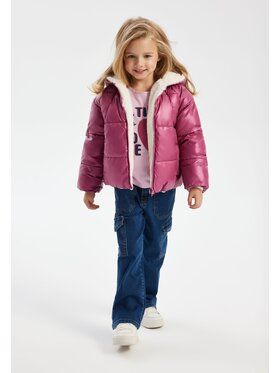 MINOTI MINOTI Kurtka zimowa 20coat6 Fioletowy Regular Fit