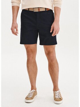 Pako Lorente Pako Lorente Szorty materiałowe P25SF-WS-006 Granatowy Regular Fit