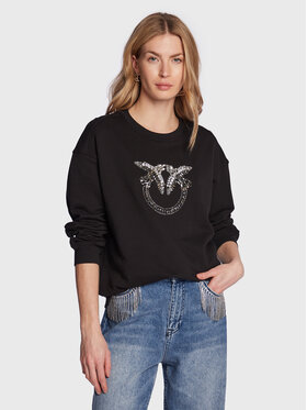 Pinko Pinko Džemperis 100534 A0M9 Juoda Relaxed Fit