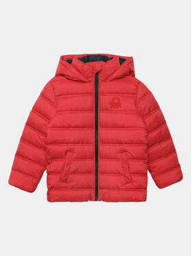 United Colors Of Benetton United Colors Of Benetton Pehelykabát 2WU0CN016 Piros Regular Fit