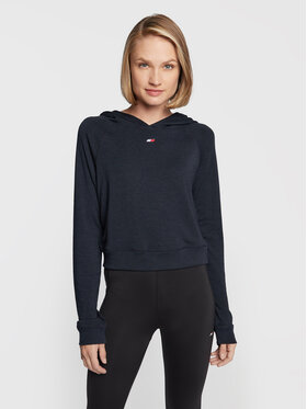 Tommy Hilfiger Tommy Hilfiger Bluza Soft S10S101456 Granatowy Slim Fit