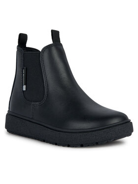 Geox Geox Čižmy J Theleven Boy J36LDB 00043 C9999 S Čierna