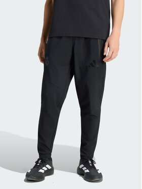 adidas adidas Spodnie materiałowe 161737 Czarny Regular Fit