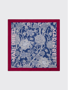 MARI PRETI MARI PRETI Foulard Floral Garden Blu