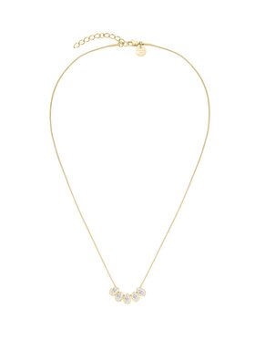 Rosefield Rosefield Naszyjnik Playful Diamonds Złoty