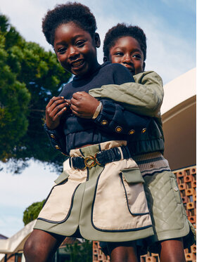 Φούστα από απομίμηση δέρματος Abel & Lula φωτογραφία