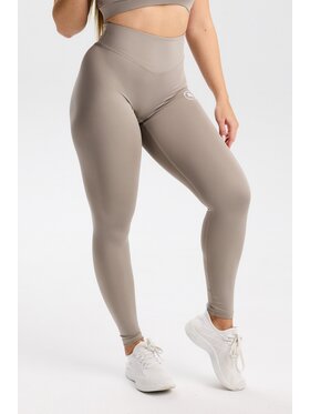 ROUGH RADICAL ROUGH RADICAL Legginsy PURE FLOW LONG Szary Slim Fit