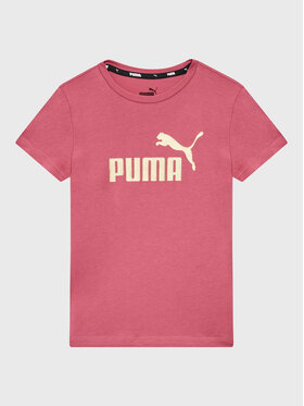 Puma Puma Tričko Essentials Logo 846953 Ružová Regular Fit