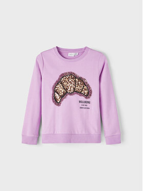 NAME IT NAME IT Μπλούζα 13219588 Μωβ Regular Fit