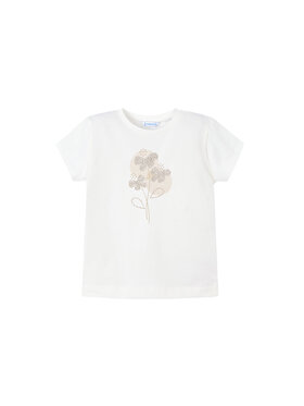 Mayoral Mayoral T-Shirt 174 Écru Regular Fit