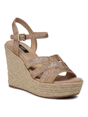 Steffen Schraut Steffen Schraut Espadrilky 33 Glitter Corner 4211390 Zlatá