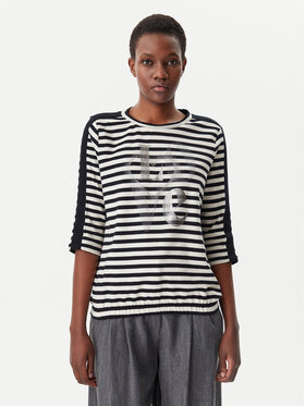 Olsen Olsen Bluzka 11201631 Czarny Regular Fit