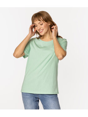 Lee Cooper Lee Cooper T-Shirt SIA 9505 Zielony Regular Fit