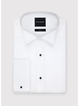 Pako Lorente Pako Lorente Koszula P000B-1X-265 Biały Slim Fit