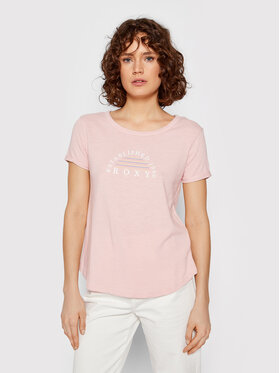 Roxy Roxy T-shirt Oceanaholic ERJZT05354 Rosa Relaxed Fit