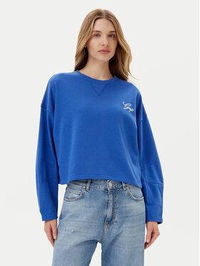 Gap Gap Felpa 767368-02b Blu Oversize