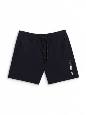 4F 4F Szorty kąpielowe FOB SUMMER Czarny Regular Fit