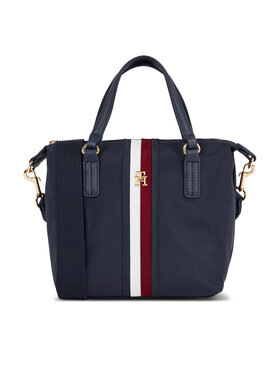 Tommy Hilfiger Tommy Hilfiger Rankinė Poppy Small Tote Corp AW0AW15894 Tamsiai mėlyna