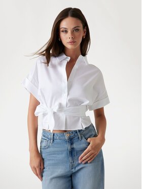 Guess Guess Top 172937 Biały Classic Fit