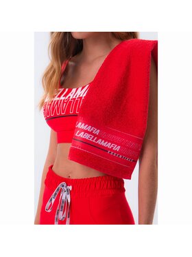 LaBellaMafia LaBellaMafia Ręcznik LABELLAMAFIA TOWEL ESSENTIALS RED Czerwony
