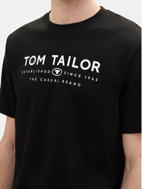 Tom Tailor T-shirt 1043276 Crna Regular Fit