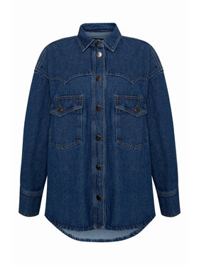 Magda Matyja Magda Matyja Koszula jeansowa Veronica Shirt Niebieski Oversize