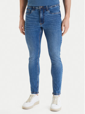 Americanos Americanos Džinsai New York W126-AMMTR-1000-20D Mėlyna Skinny Fit