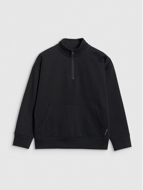4F 4F Bluza URBAN COMMUTER Czarny Regular Fit