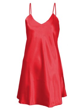 DKaren Lingerie DKaren Lingerie Koszula nocna Karen Czerwony Classic Fit