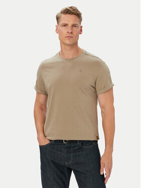 G-STAR G-STAR Majica Sustainable D16396-B353-2199 Khaki Relaxed Fit