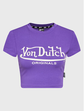 Von Dutch Von Dutch T-shirt Arta 6230047 Ljubičasta Regular Fit