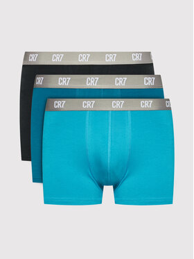 Cristiano Ronaldo CR7 Cristiano Ronaldo CR7 Set di 3 boxer Basic Trunk 3-Pack 8100-49-2717 Blu