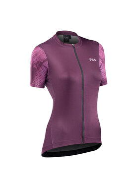 Northwave Northwave Koszulka rowerowa Origin Woman Jersey Short Sleeve Fioletowy Regular Fit