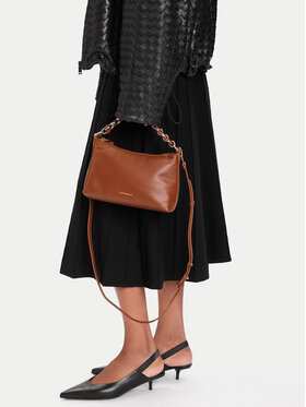 Coccinelle Coccinelle Ročna torba TBP Coccinelle Gretel E5 TBP 53 01 01 Rjava